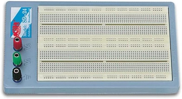 Velleman SD24N Steckplatine mit 1680 Löchern, Mehrfarbig