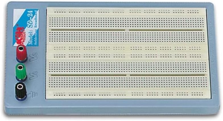 Velleman SD24N Steckplatine mit 1680 Löchern, Mehrfarbig