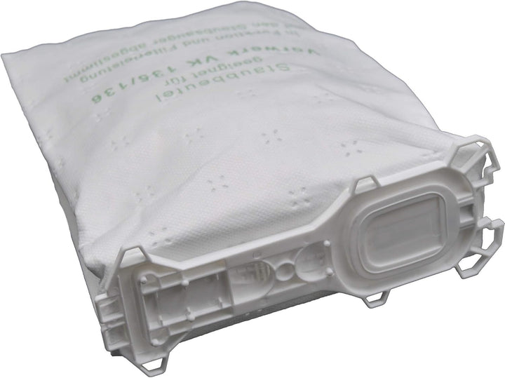 12 Staubsaugerbeutel Premiumvlies + Hygienefilter + Motorschutzfilter + 2 x Duft + Bürsten EB 360 ge