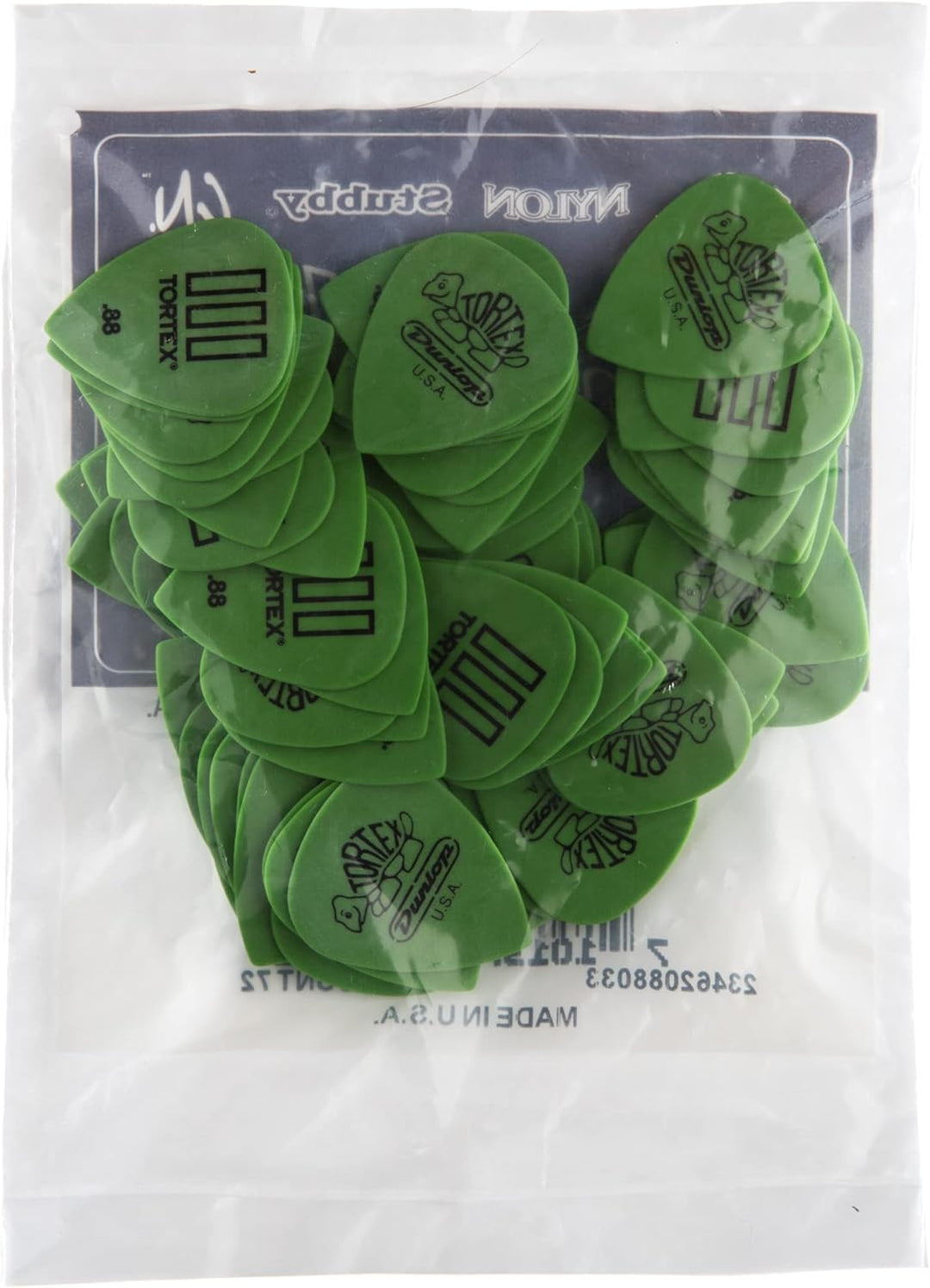 Médiators Jim Dunlop 0,88mm Tortex TIII 0,88mm sachet de 72 Sachet de 72 0,88mm, Sachet de 72 0,88mm
