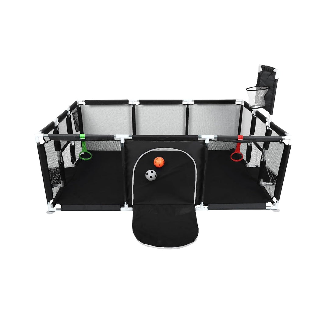 Laufstall Baby, Indoor &amp; Outdoor Laufgitter Baby Grosse xxl Sicherheitsspielplatz Schutzgitter für K
