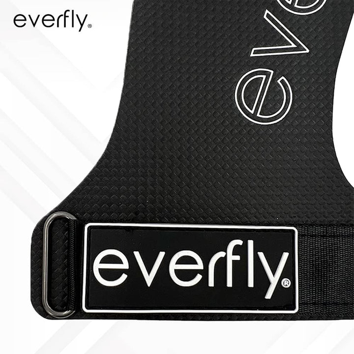Everfly Fitness Handschuhe für Crossfit - Grips Herren Damen - Ohne Löcher - Carbonfaser - Trainings