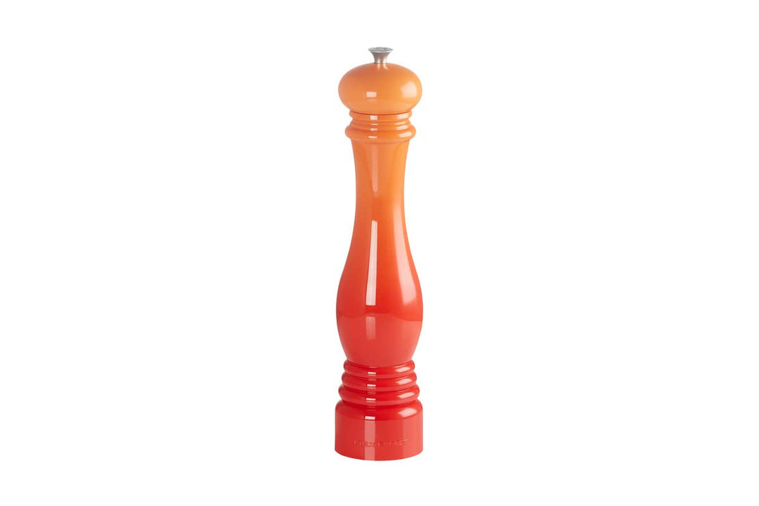 Le Creuset Classic Salzmühle, Gross, Robuster ABS-Kunststoff, Korrosionsbeständig, 518 g, Ofenrot, 9