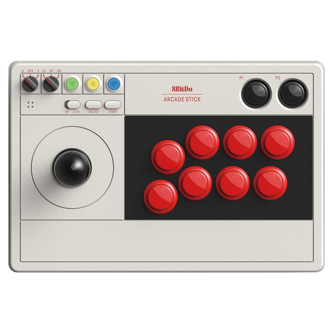 8Bitdo Bluetooth Arcade Stick For Nintendo Switch & Windows - Nintendo Switch [ Single, Single