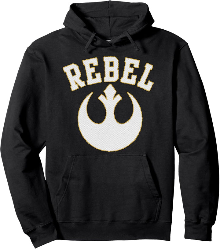 Star Wars REBEL Logo Collegiate Sport Jersey Pullover Hoodie