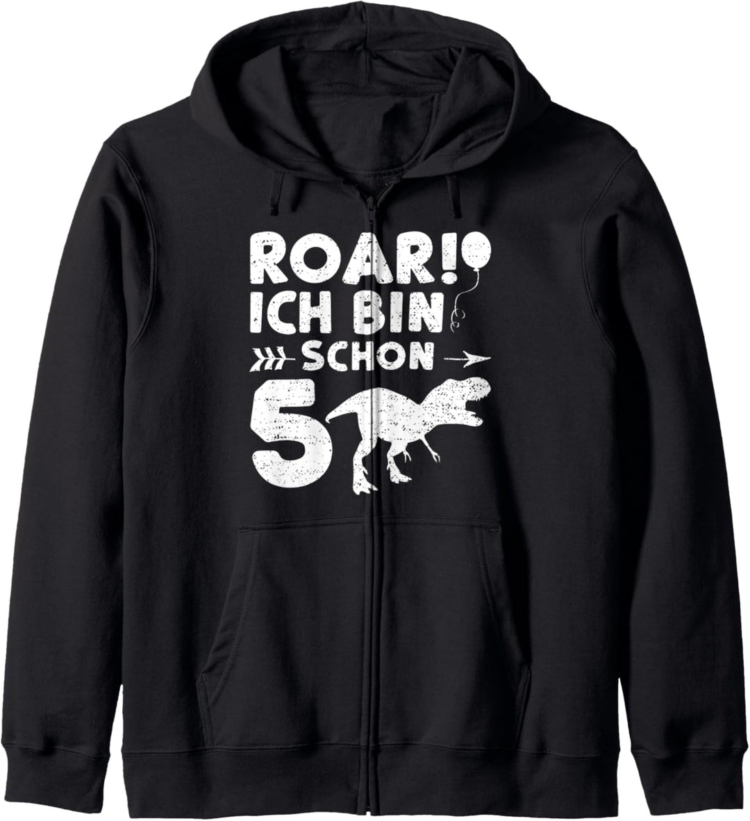 Roar Ich Bin Schon 5 - Dinosaurier Kapuzenjacke