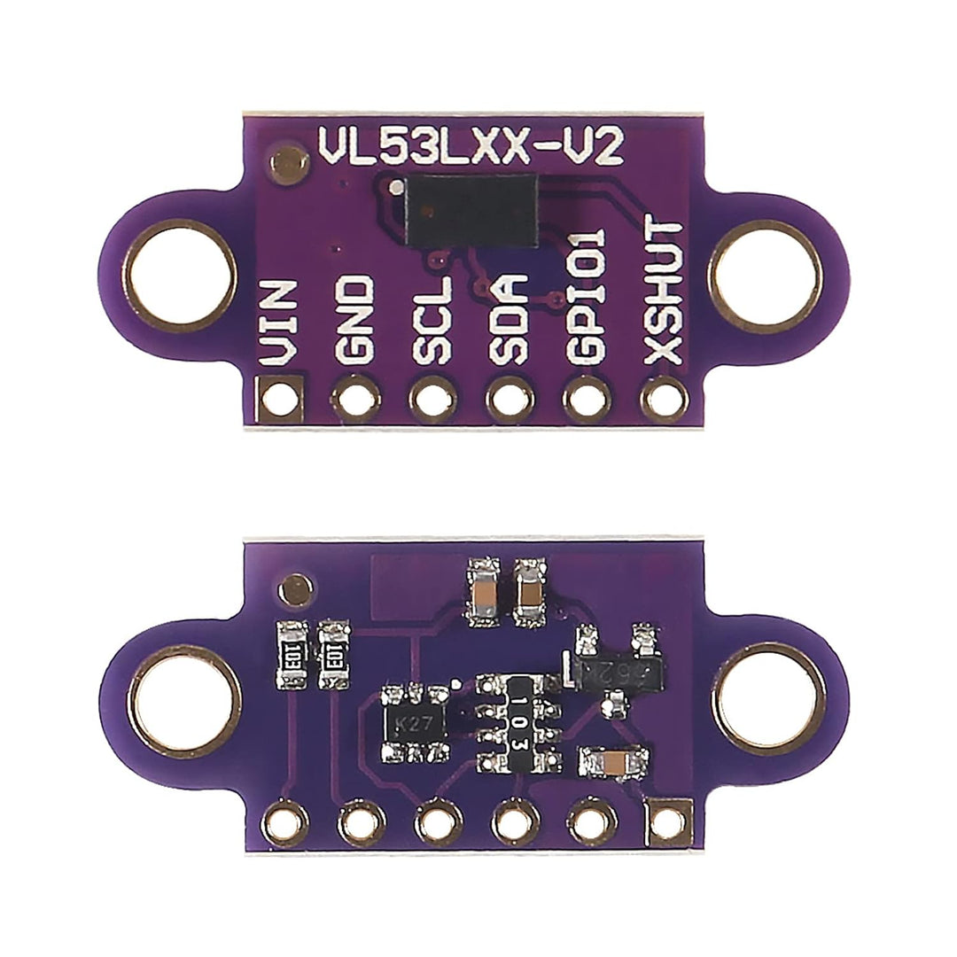 4 x Sensormodul Time-of-Flight ToF Laser Distanzsensor VL53L0X Time of Flight Sensor 940nm kompatibe