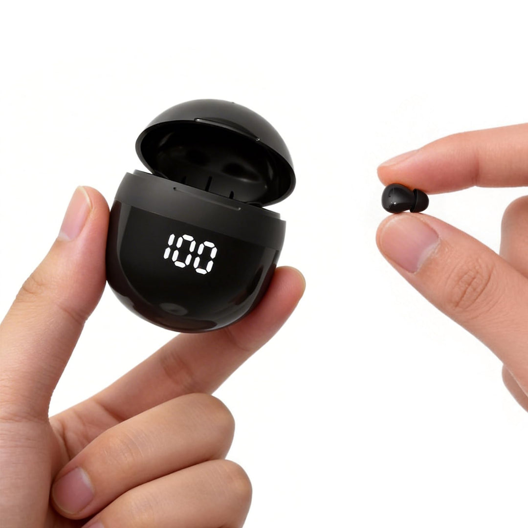 Mini unsichtbare Kopfhörer Bluetooth kabellos in Ear kleinste drahtlose schnurlose Ohrhörer Wireless