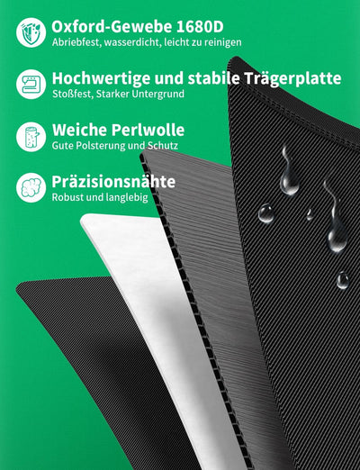 Oasser Kofferraumtasche Kofferraum Organizer mit Deckel Auto Kofferraum Organizer Autotasche Auto Ko