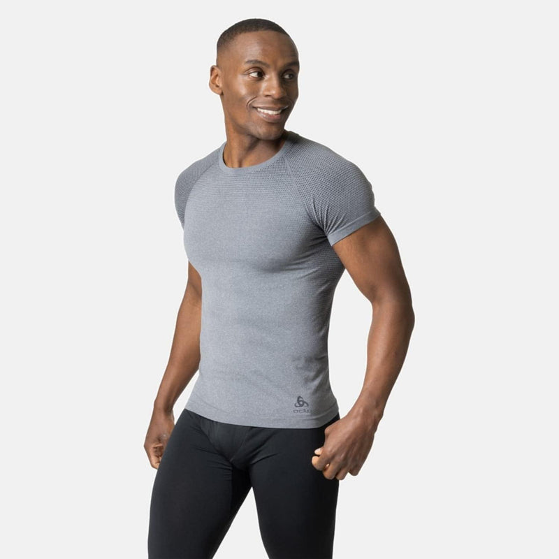 Odlo Herren Funktionsunterwäsche Performance Light ECO XXL Grey Melange, XXL Grey Melange