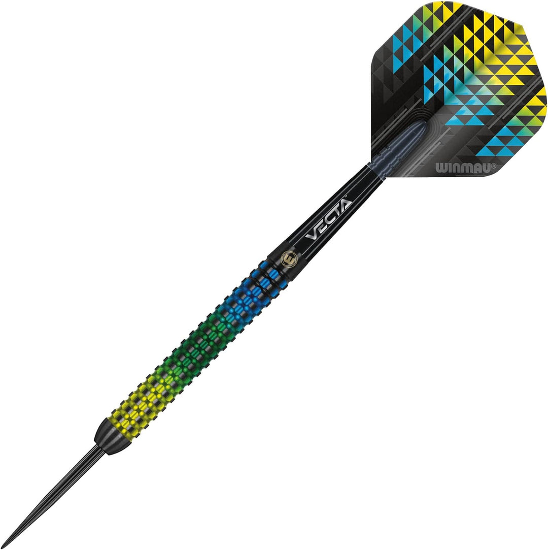 WINMAU Firestorm Profi Wolfram Steeltip Dartpfeile Set mit Flights und Schäfte 21g Steeltip, 21g Ste