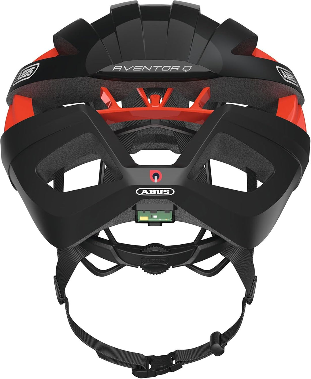 ABUS Rennradhelm Aventor Quin - Smarter Fahrradhelm mit Crash-Erkennung und SOS-Alarm-System - für D