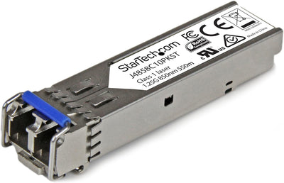 StarTech.com Gigabit LWL SFP Transceiver Modul - HP J4859C kompatibel - SM/MM LC mit DDM - 10km / 55