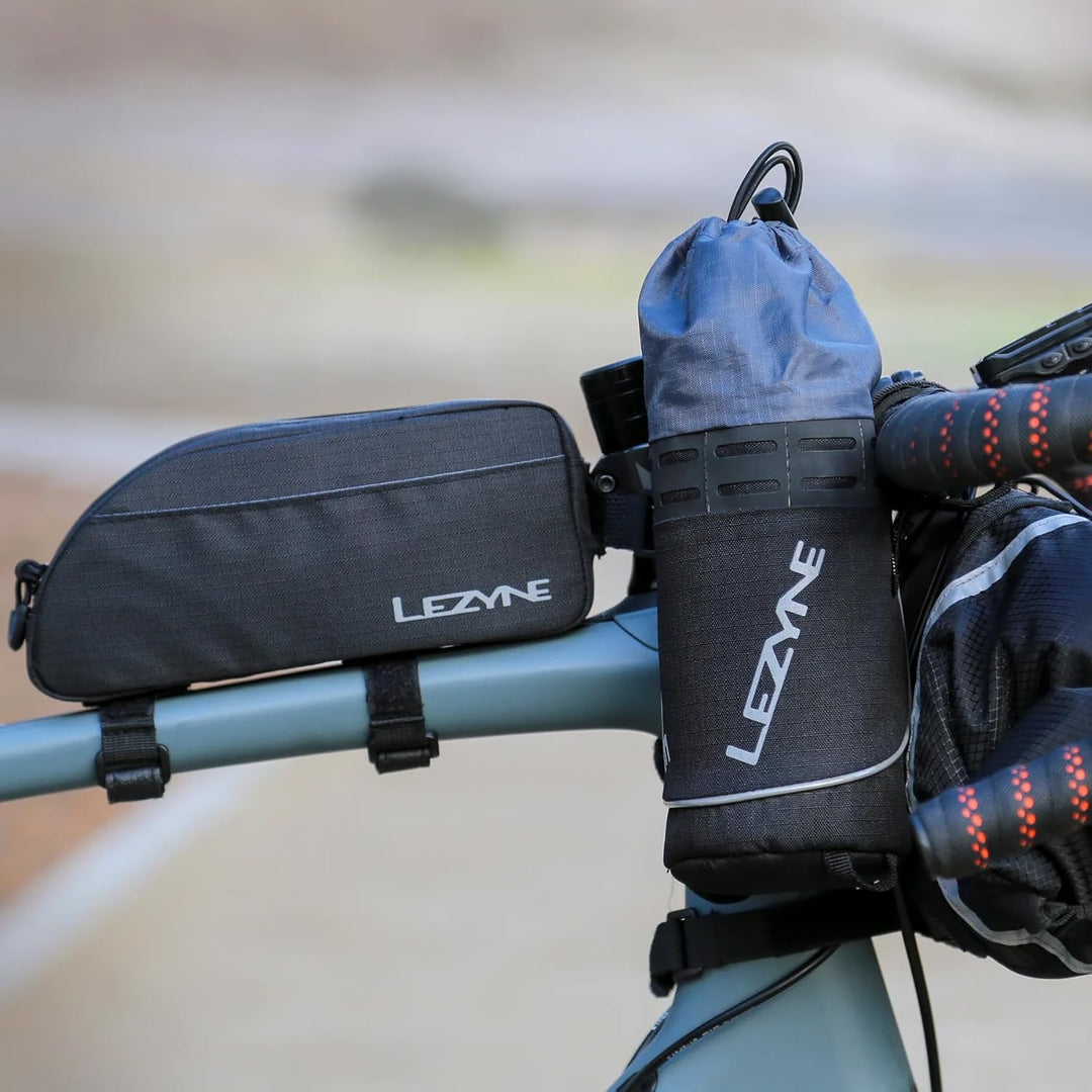 Lezyne Oberrohrtasche Energy Caddy XL für Smartphone und andere Gegenstände schwarz, 1-EC-XLCADDY-V1