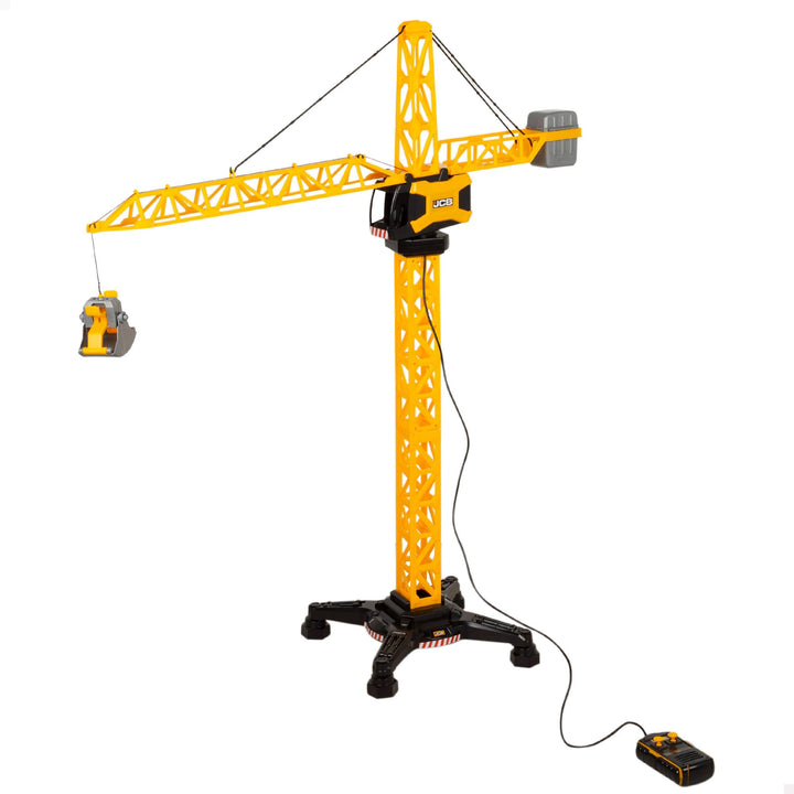ColorBaby Teamsterz Baukran gross, über 100 cm, Fernbedienung mit Kabel, Ladehaken, inklusive 3 AAA-