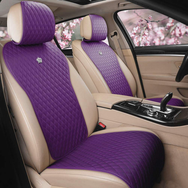 Red Rain Roter Regenbezug für Autositz, komplettes Set, Ledersitzkissen mit elegantem sportlichem Un