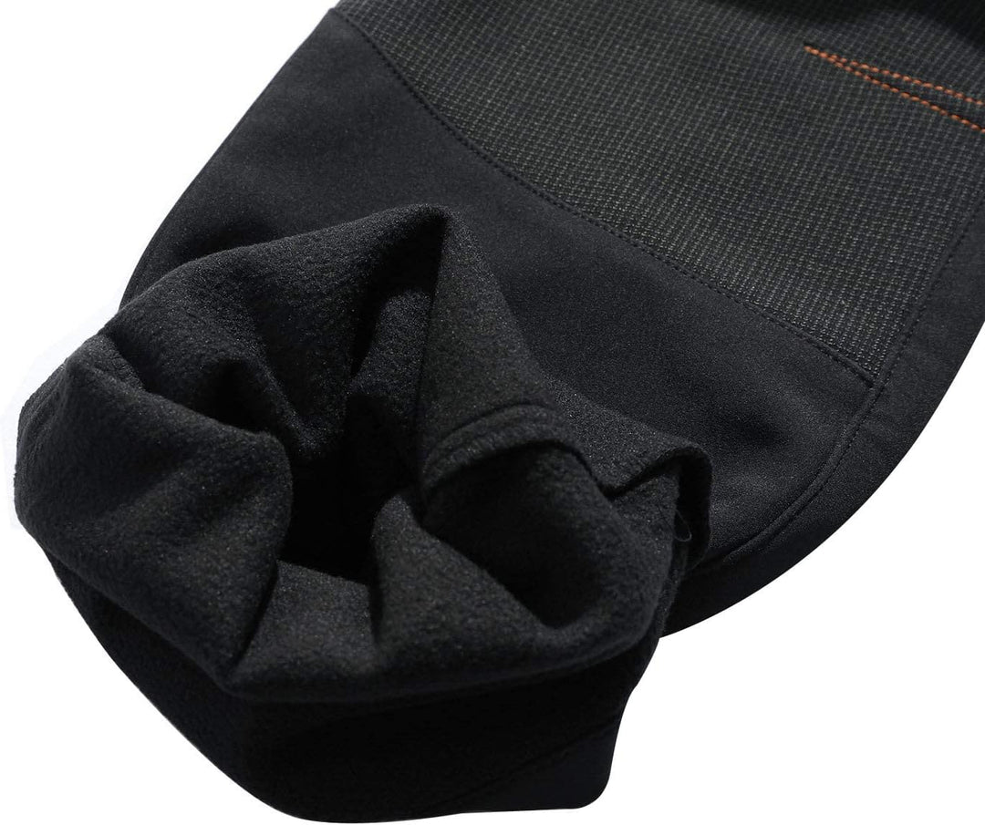 BenBoy Herren Wanderhose Wasserdicht Skihose Softshellhose Winddicht Outdoorhose Winter Warm Gefütte