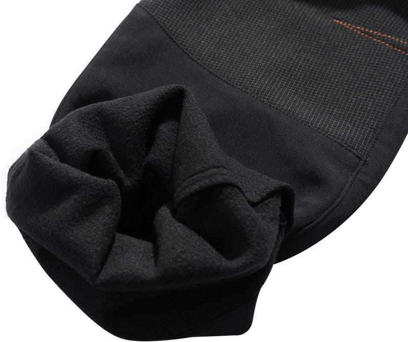 BenBoy Herren Wanderhose Wasserdicht Skihose Softshellhose Winddicht Outdoorhose Winter Warm Gefütte