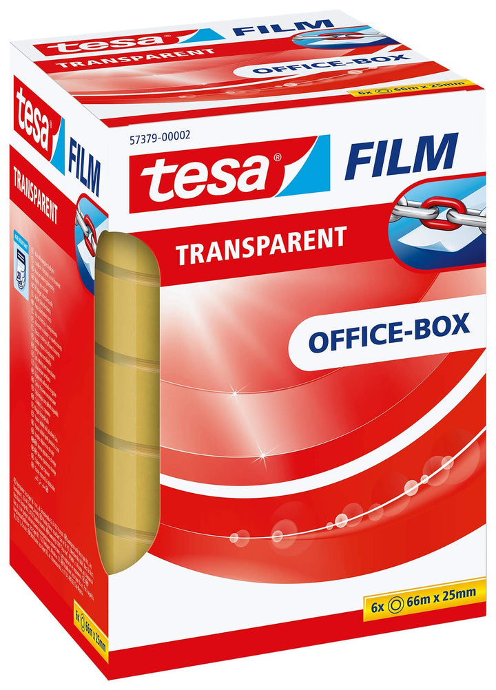 tesafilm transparent - Transparentes Klebeband mit starker Haftung - alterungsbeständig und reissfes