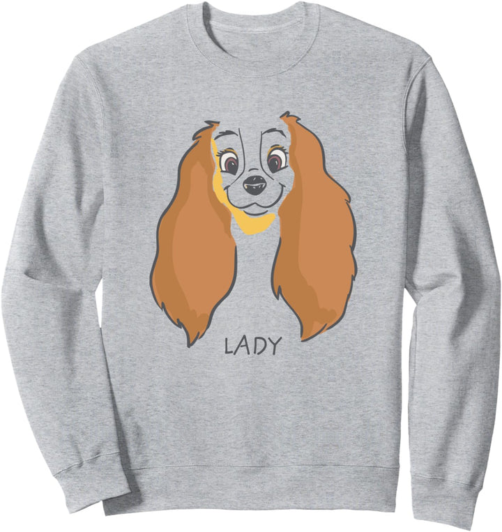 Disney Lady Drawing Lady and the Tramp Sweatshirt