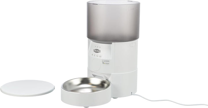 TRIXIE Futterautomat TX-S Smart 3.0L für Hunde & Katzen – programmier- und steuerbarer Futterspender