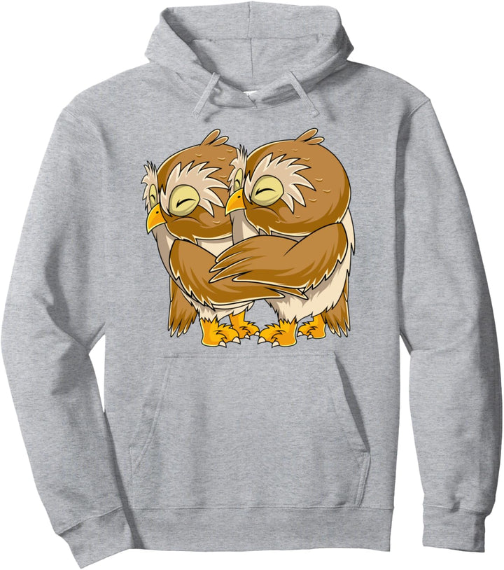 Eulen Kinder Damen Mädchen Eule Pullover Hoodie
