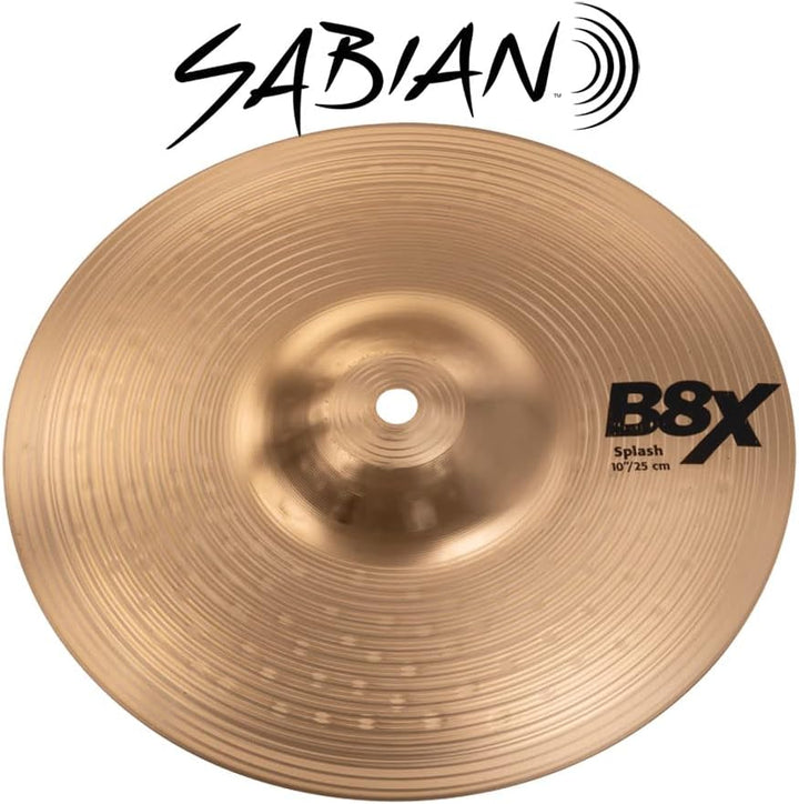 Sabian 10" B8X Splash 10 Inch Splash, 10 Inch Splash