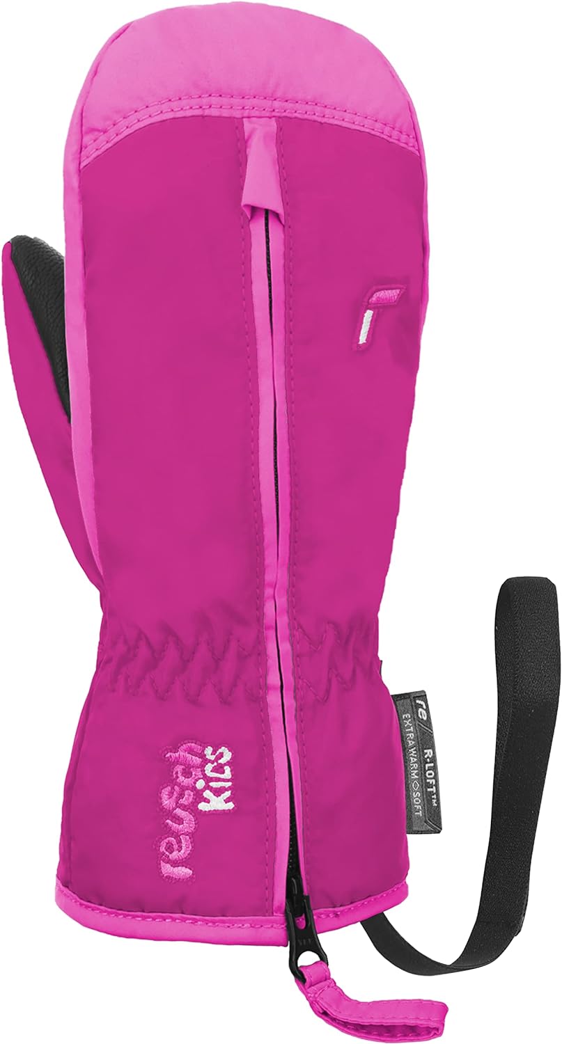 Reusch Babys Fäustlinge Ben Mitten 3329 fuchs purp/knockout pink 0