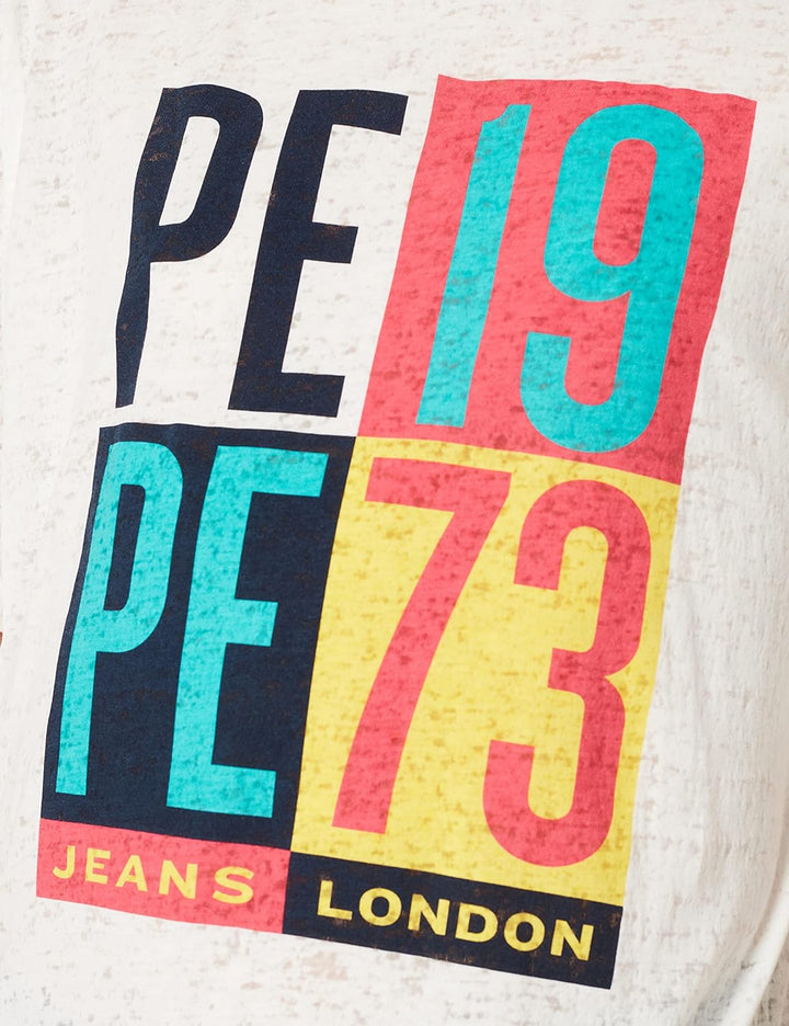 Pepe Jeans Damen DITA T-Shirt, 803off weiss, XS