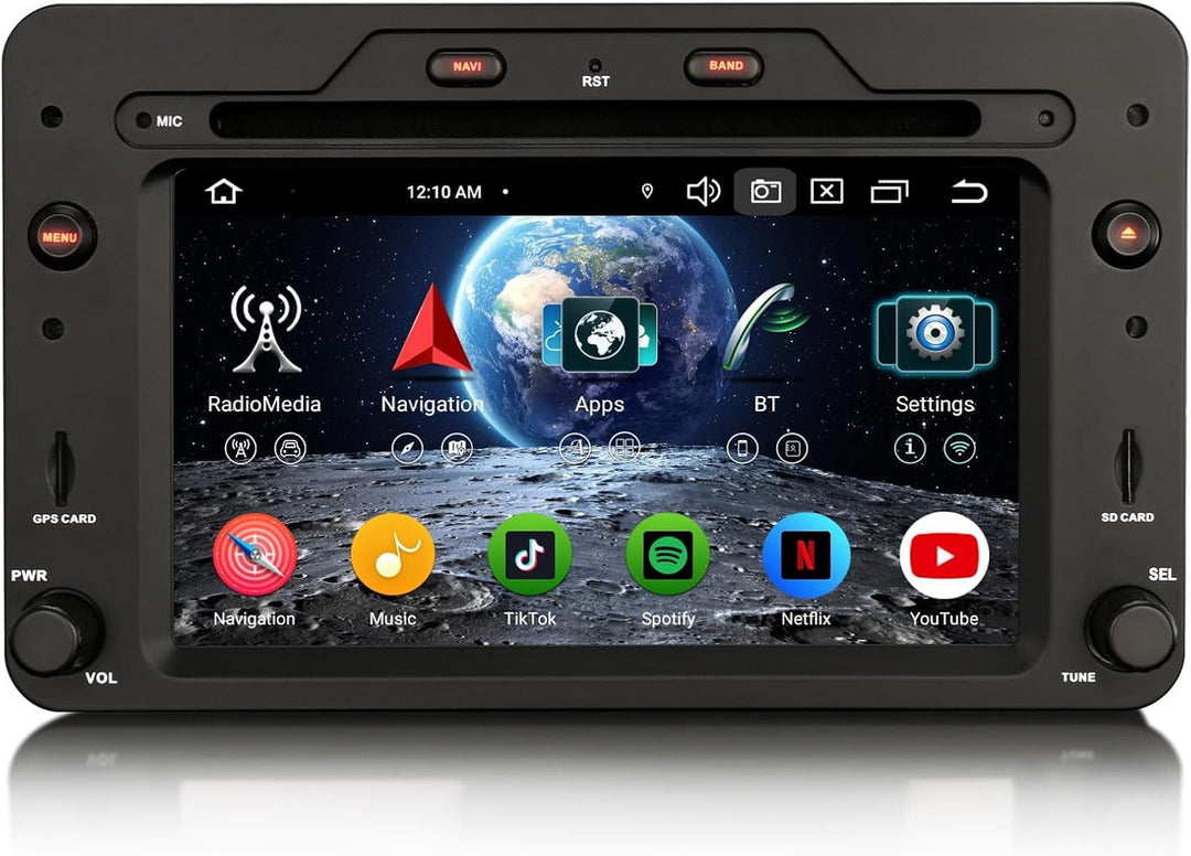 Erisin 8-Kern 4GB+64GB Android 14 Autoradio GPS Navi für Alfa Romeo Brera Spider 159 Sportwagon DVD