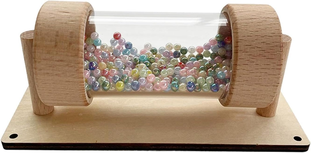 Holz Montessori Busy Board DIY Teile, Simulation Pipe Tubes, Rainmaker Sound DIY Material, Wooden To