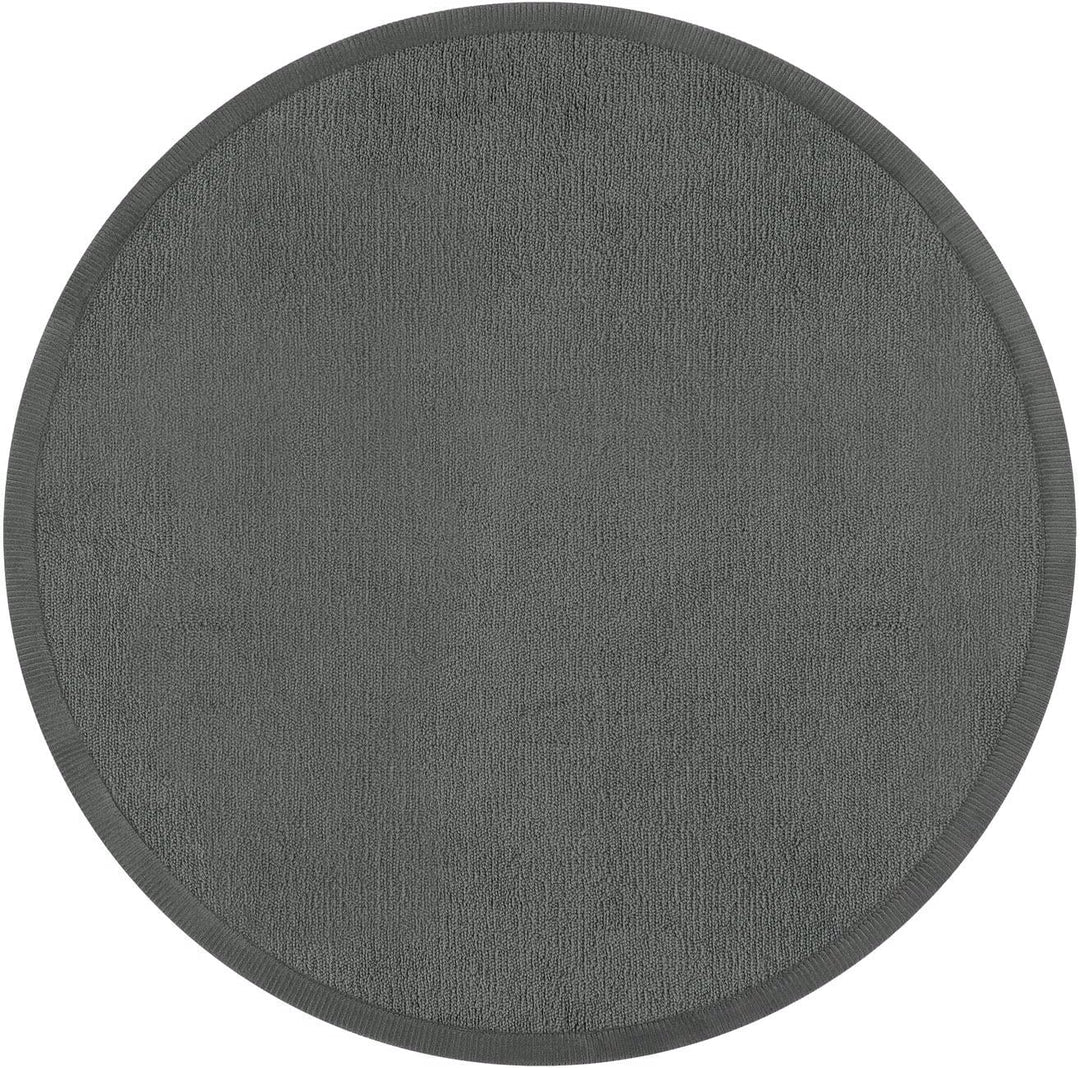 TT Home Krabbelmatte Babyzimmer Teppich Spielmatte Kinder Unifarben rutschfest Flauschig, Farbe: Gra