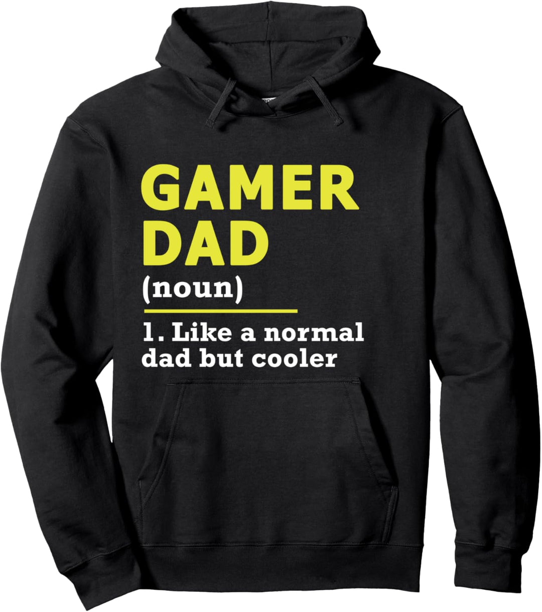 Gamer Dad Vater Spruch Pullover Hoodie