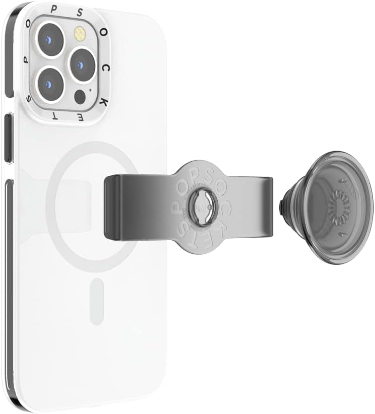 PopSockets: PopCase für MagSafe - Hülle für iPhone 13 Pro Max mit Abnehmbarem PopGrip Slide Sockel u