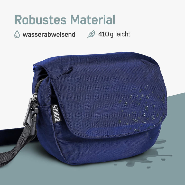 Borgen KLICKfix Lenkertasche Fahrrad - Wasserabweisende und geräumige Fahrrad Lenkertasche 5 L - Fah