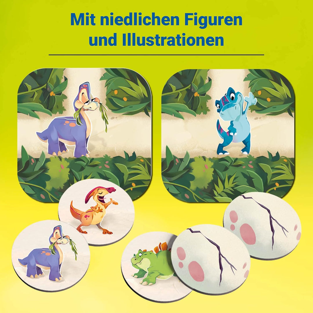 Ravensburger 20980 - Dino Junior Labyrinth - Familienklassiker für die Kleinen, Dino Spiel für Kinde