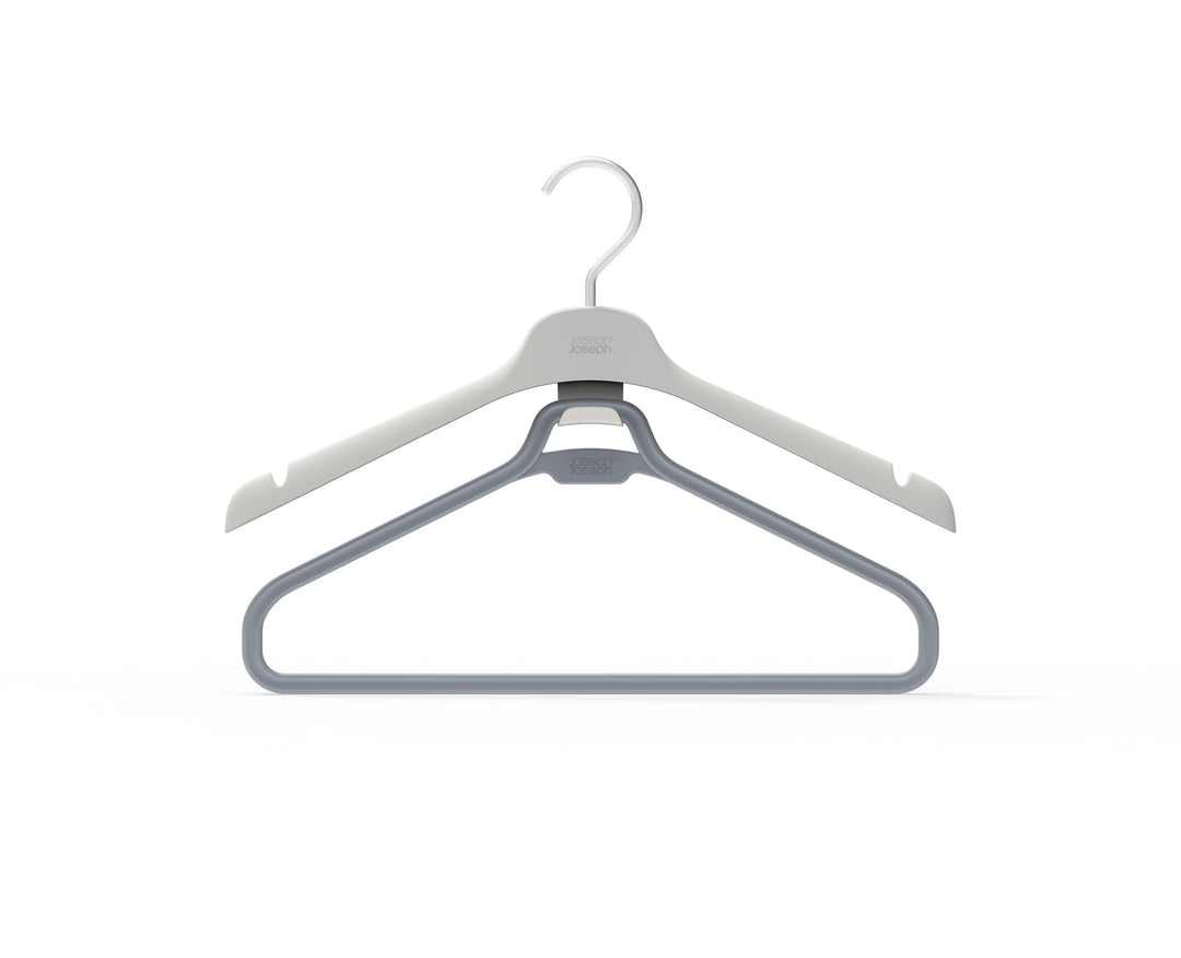 Joseph Joseph Orderly Lange Kleiderbügel, 2er-Set, Hebt und Schützt Kleidung, Kleider/Jumpsuits, Int