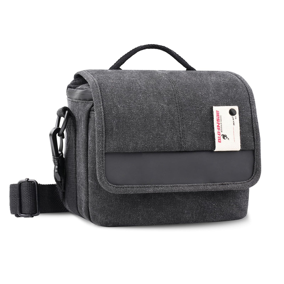 Besnfoto Kameratasche, Geldbörse, kleine Kuriertasche, Schultertasche für spiegellose DSLR-Kamera, w