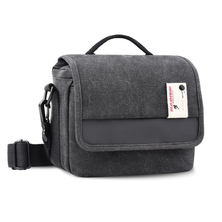 Besnfoto Kameratasche, Geldbörse, kleine Kuriertasche, Schultertasche für spiegellose DSLR-Kamera, w