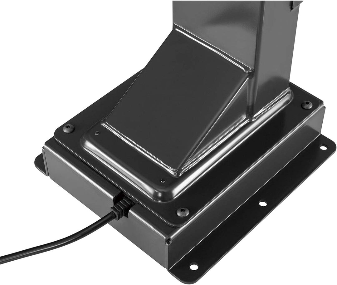Maclean Elektrisch höhenverstellbare TV-Halterung zum Einbau für 37–65" Fernseher, Lift mit Fernbedi
