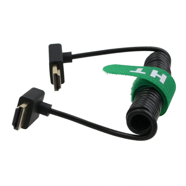 HangTon HDMI 4K 8K 60p UHD Aufgespult Kabel für ATOMOS Shinobi Portkeys BM5 FEELWORLD Blackmagic Vid