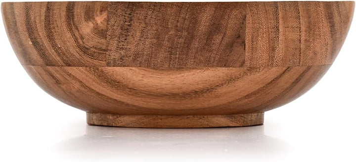 Obstschale aus Akazienholz, Obstschale für Küchentheke, als Heimdekoration, Schlüsselhalter für den