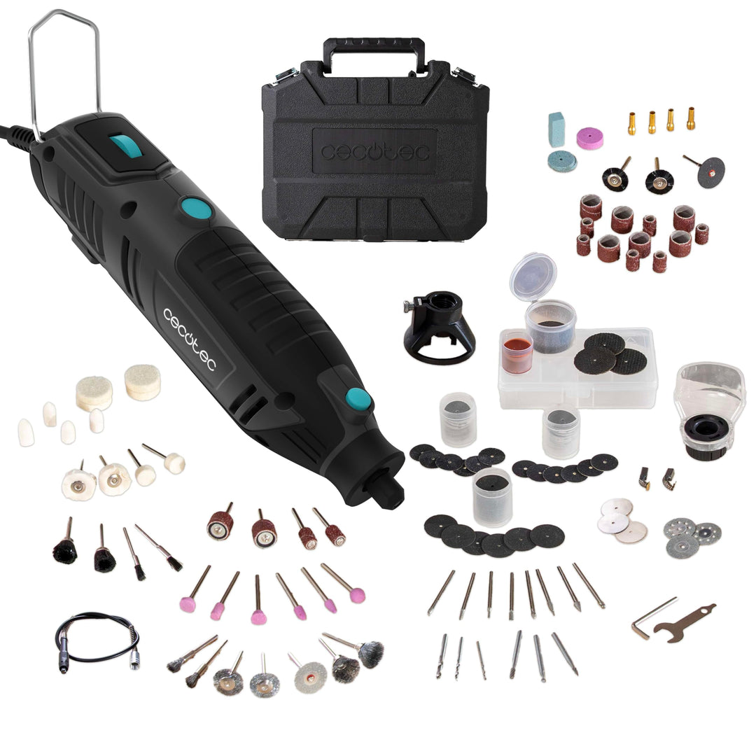 Cecotec Rotierendes Multitool mit Multihand Kabel 200 Power, Leistung 200 W, integriertes Display zu