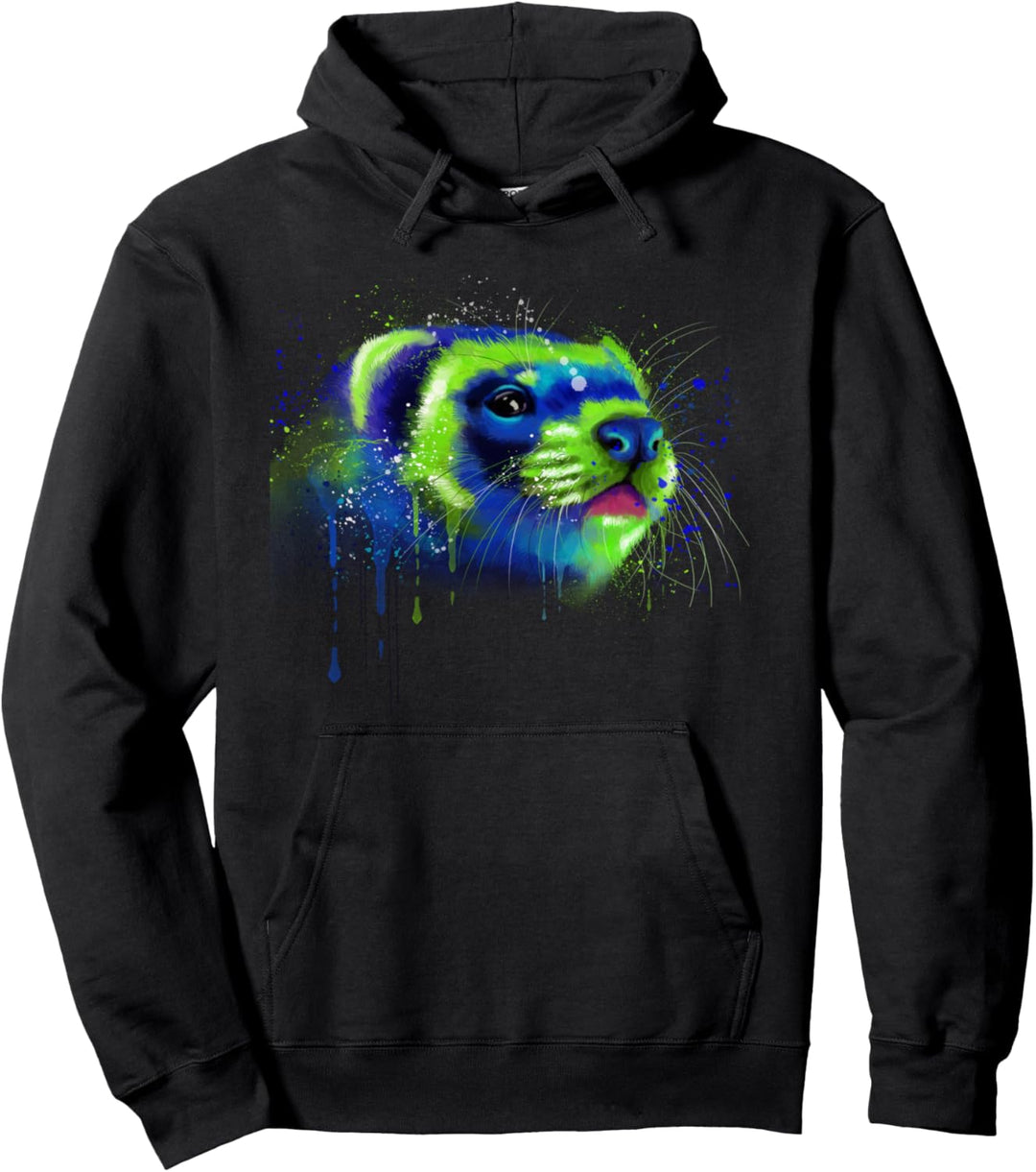 Frettchen Pullover Hoodie