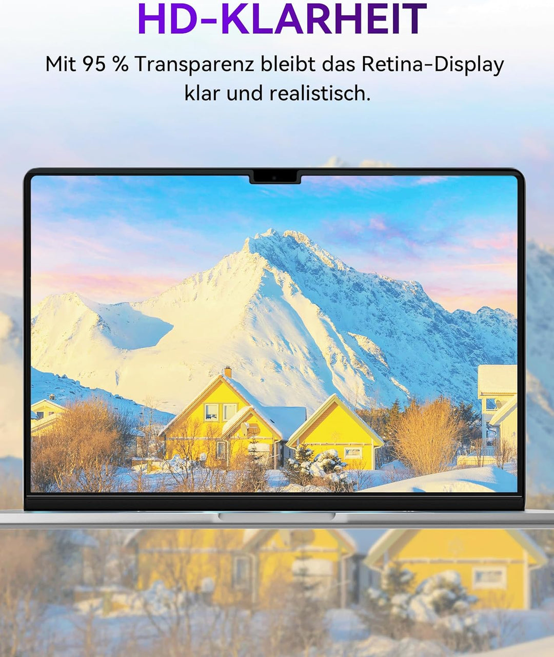 Magnetischer Blickschutzfilter für Apple Macbook Air 13.6/13 (2022-2025 M2、M3、M4), Sichtschutzfilte
