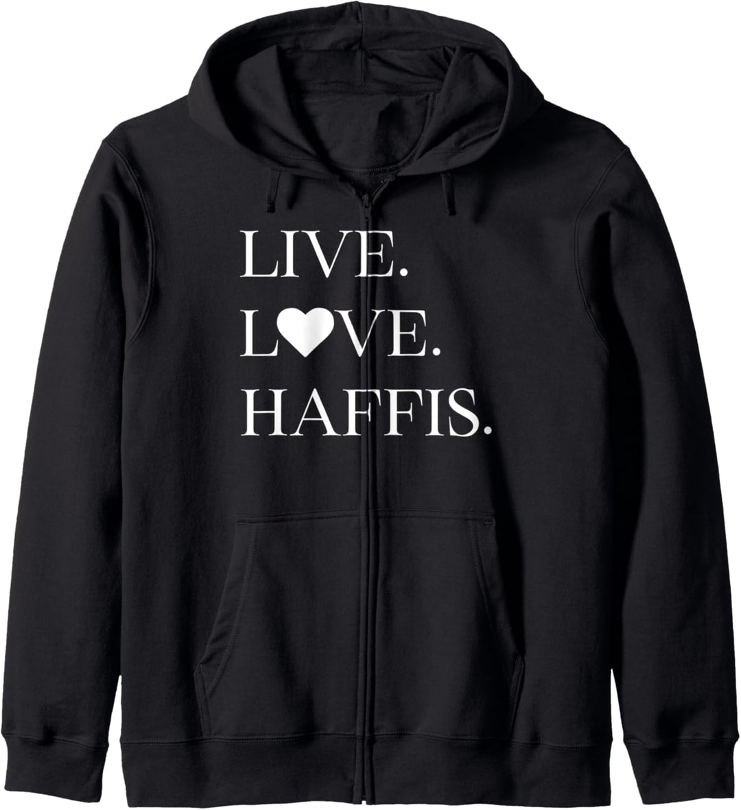Live Love Haffis | Haflinger Kapuzenjacke