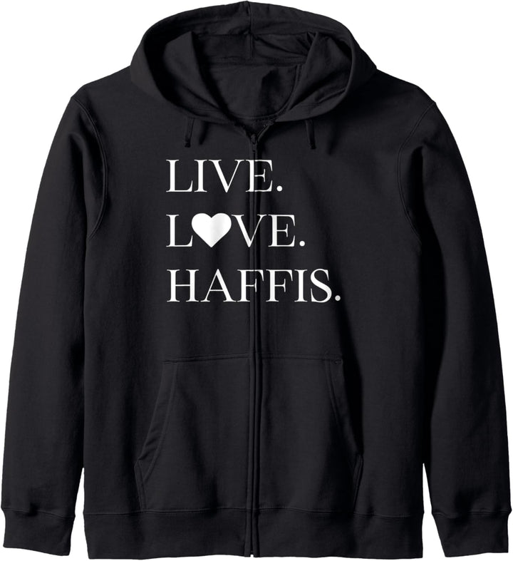 Live Love Haffis | Haflinger Kapuzenjacke