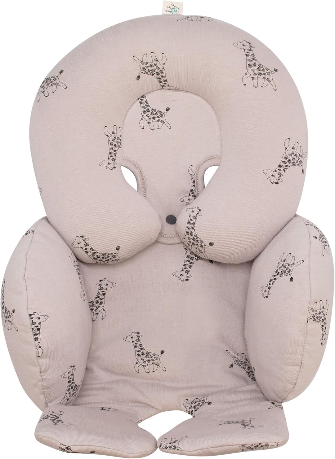 JYOKO KIDS Sitzverkleinerer Antiallergikum Universal Baby 100% Baumwolle (Giraffe, Enthält Kopf-, ei
