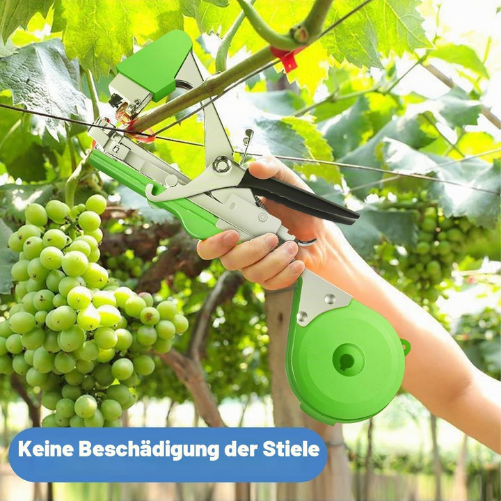 Pflanzenbindemaschine für schnelles und einfaches Binden von Tomaten, Paprika und Gurken - ideal für