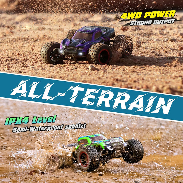 HAIBOXING Ferngesteuertes Auto RC Auto 1:14 4WD 39 km/h Hochgeschwindigkeits Offroad RC Monster Truc